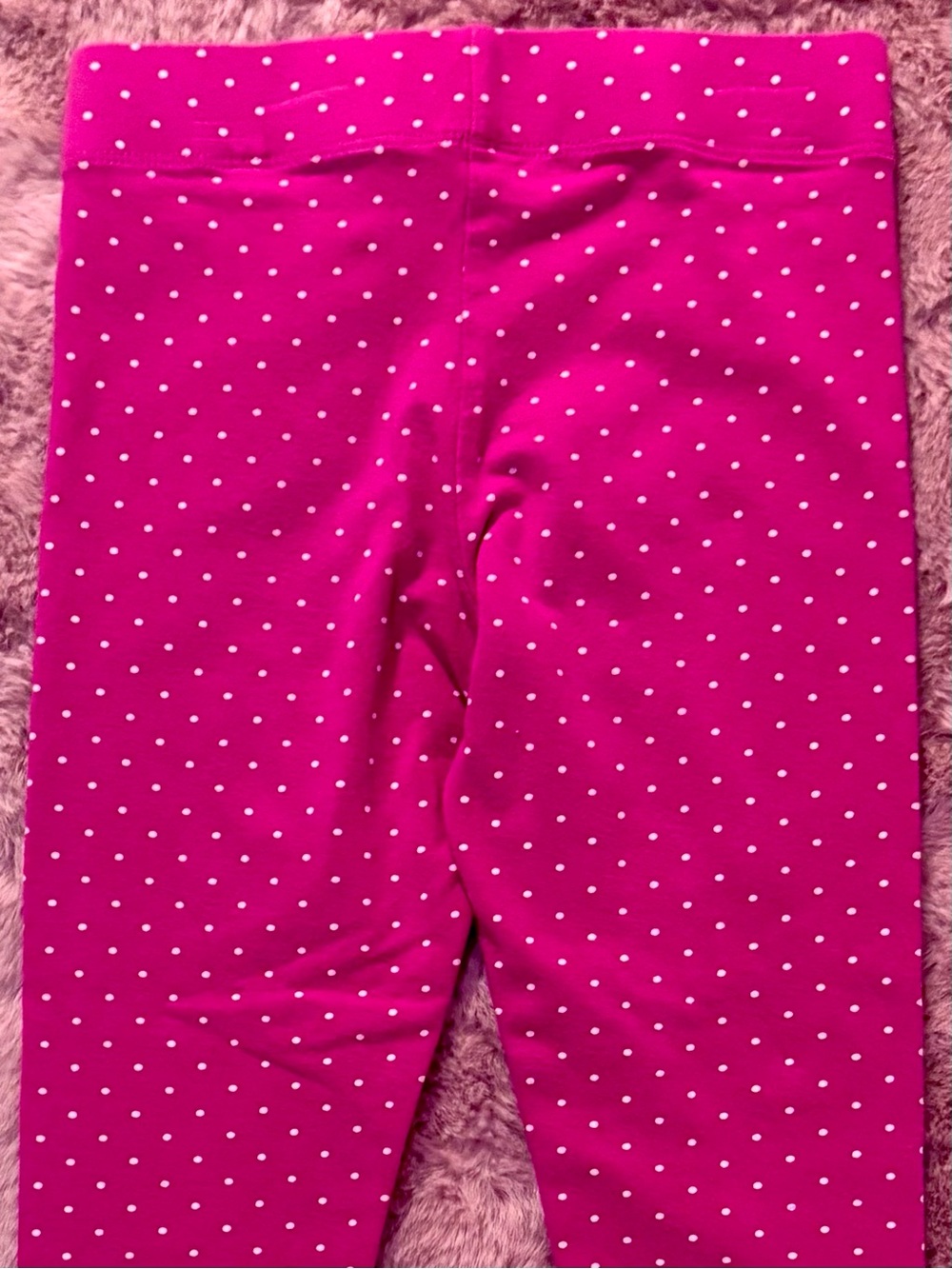 Mini Boden Pink Polka Dot Leggings | Size 5–6 (116 cm) | Excellent - Picture 6 of 9